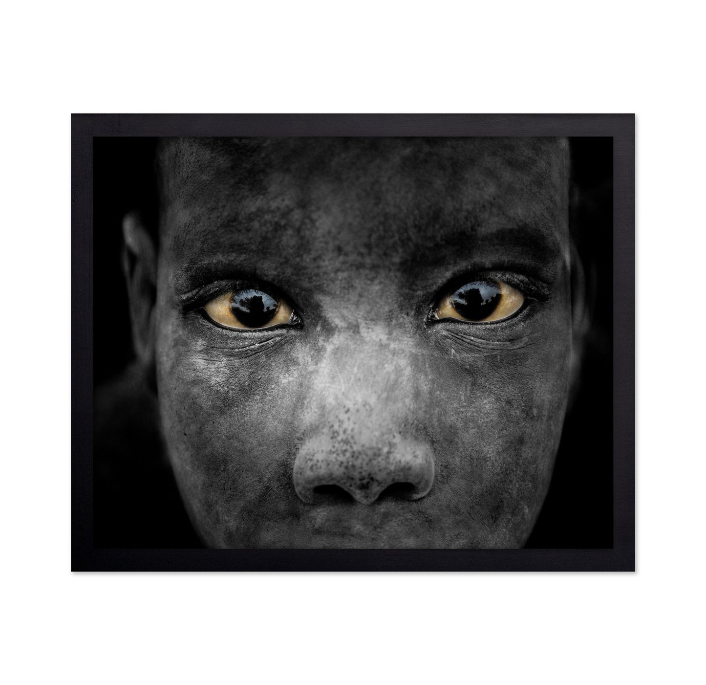 Golden Eyes Gaze