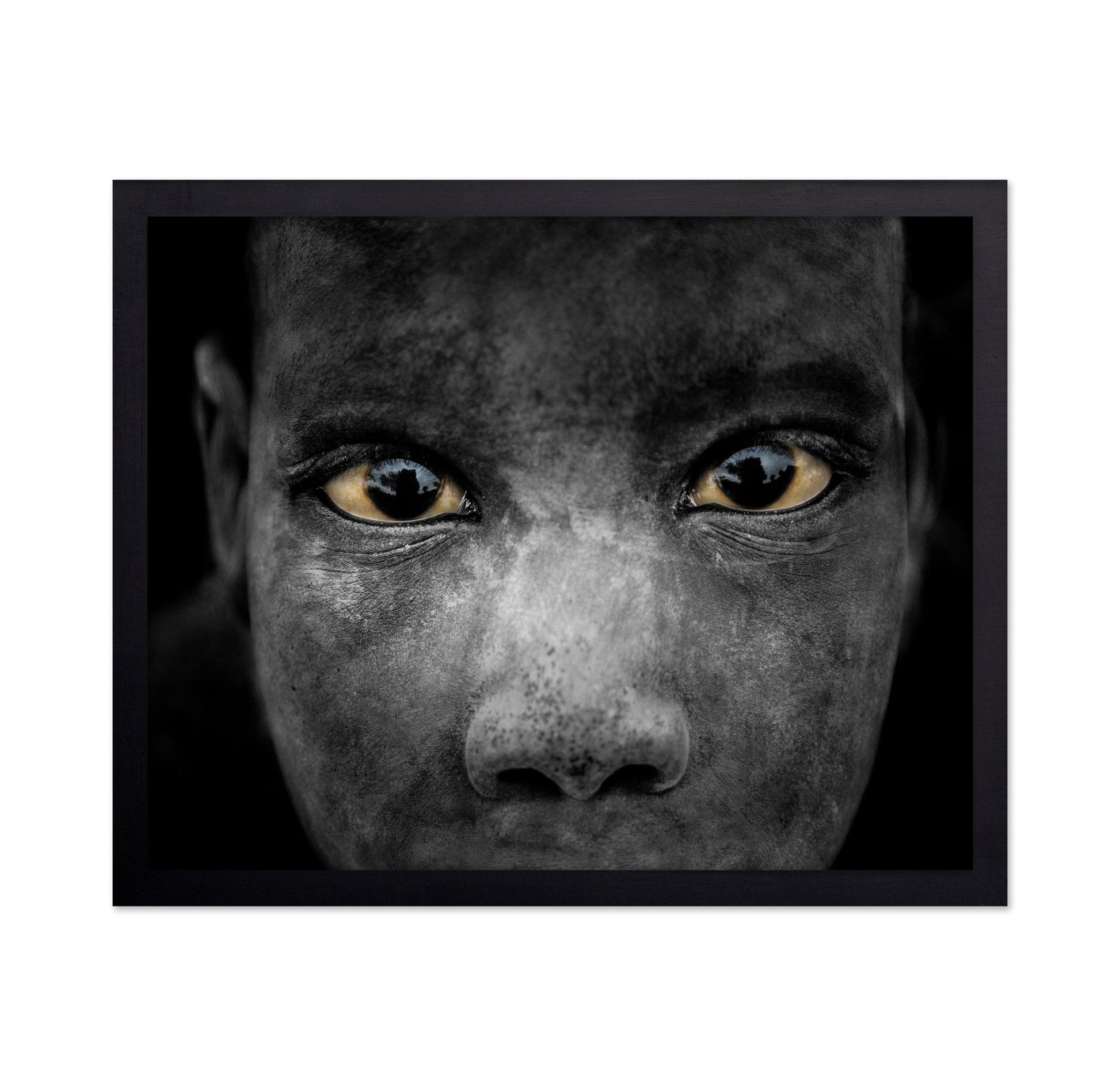 Golden Eyes Gaze