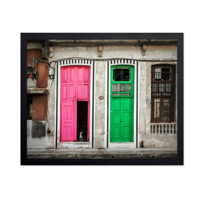 Colorful Door Contrast