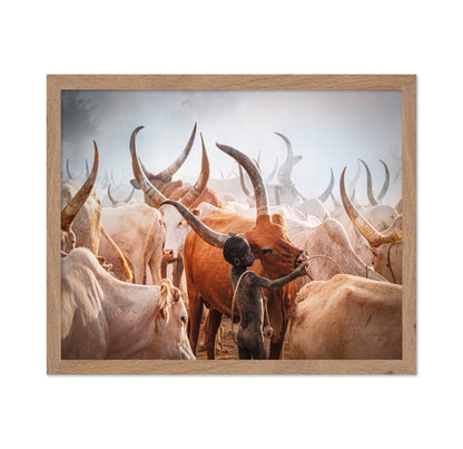 Herd Boy and Longhorn