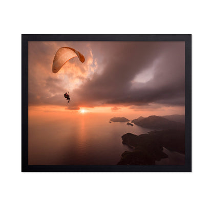 Sunset Paragliding View