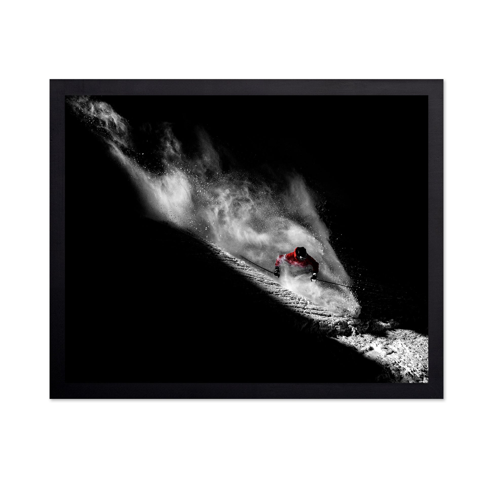 Powder Ski Turn
