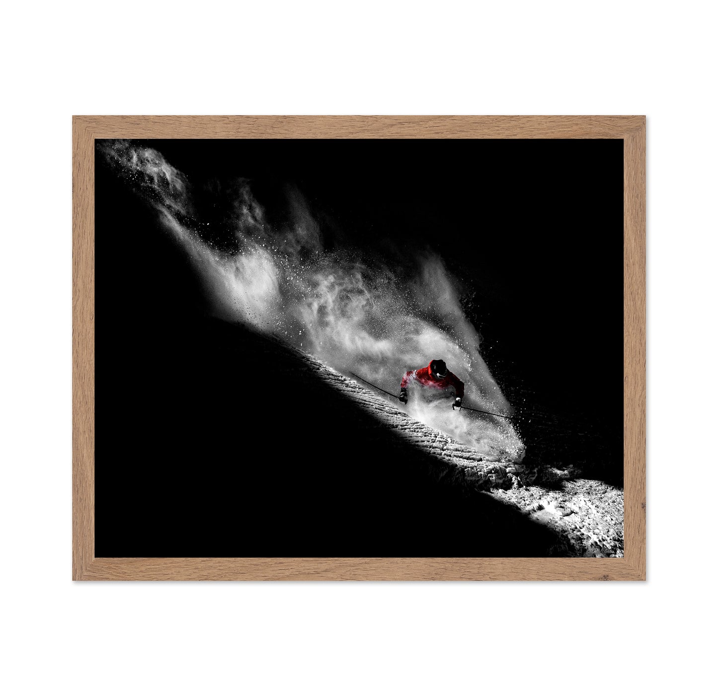 Powder Ski Turn