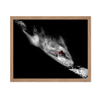 Powder Ski Turn