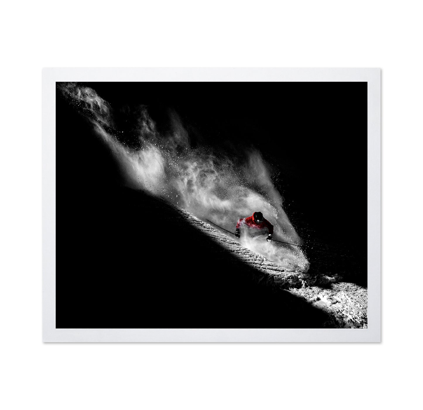 Powder Ski Turn