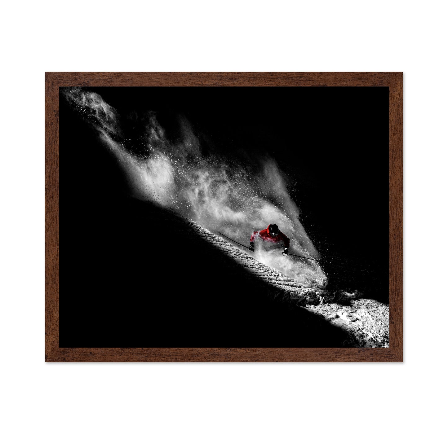 Powder Ski Turn
