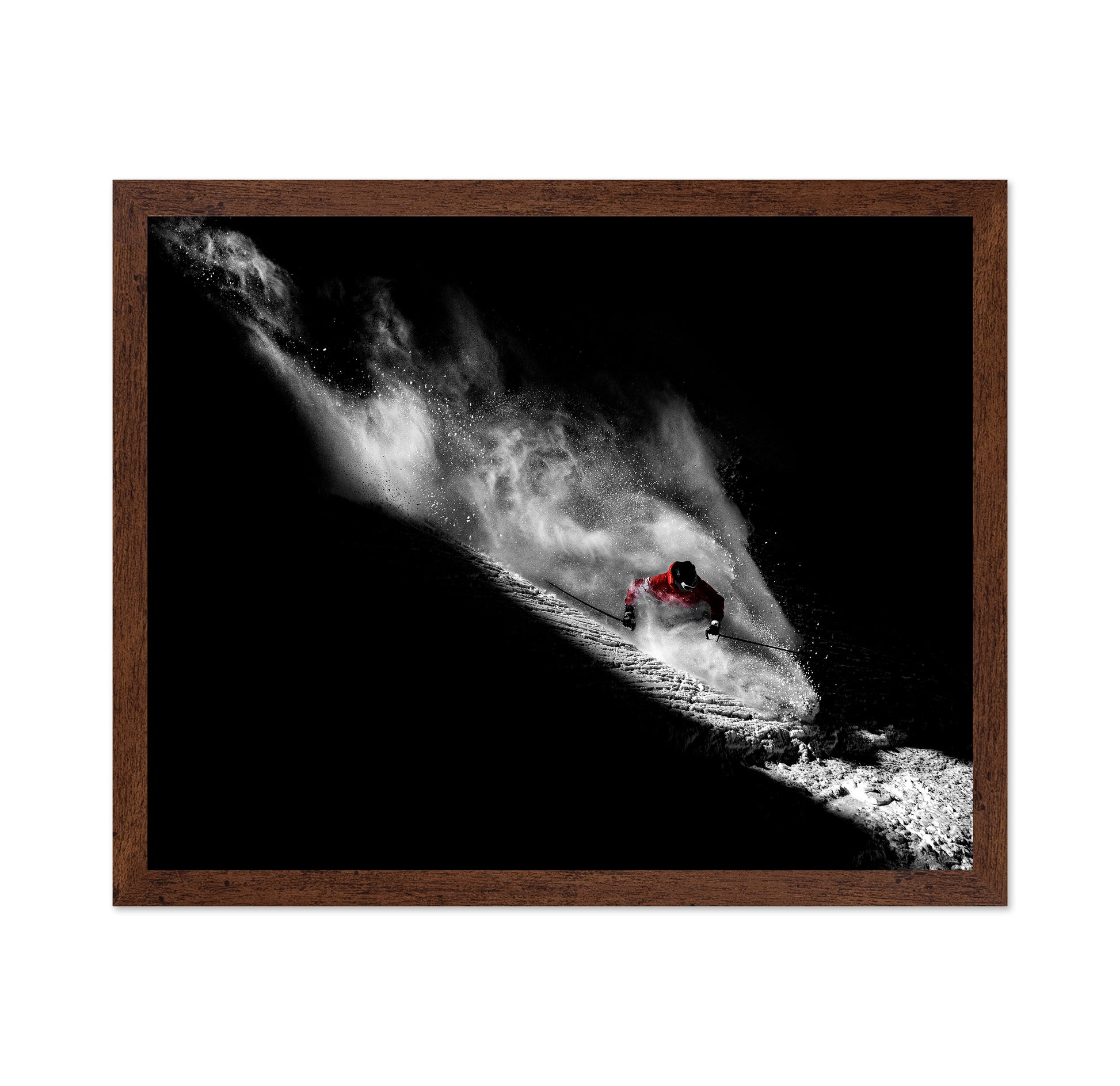 Powder Ski Turn