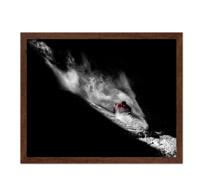 Powder Ski Turn