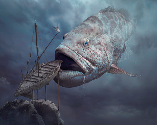Giant Fish Devours Boat