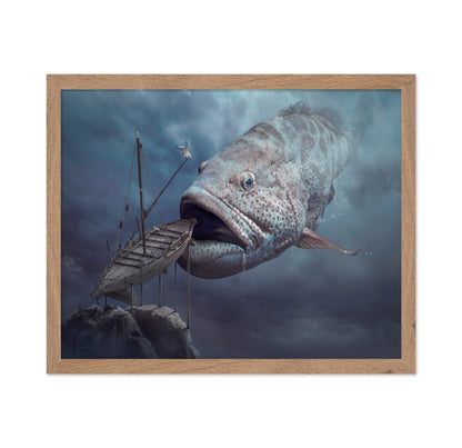 Giant Fish Devours Boat