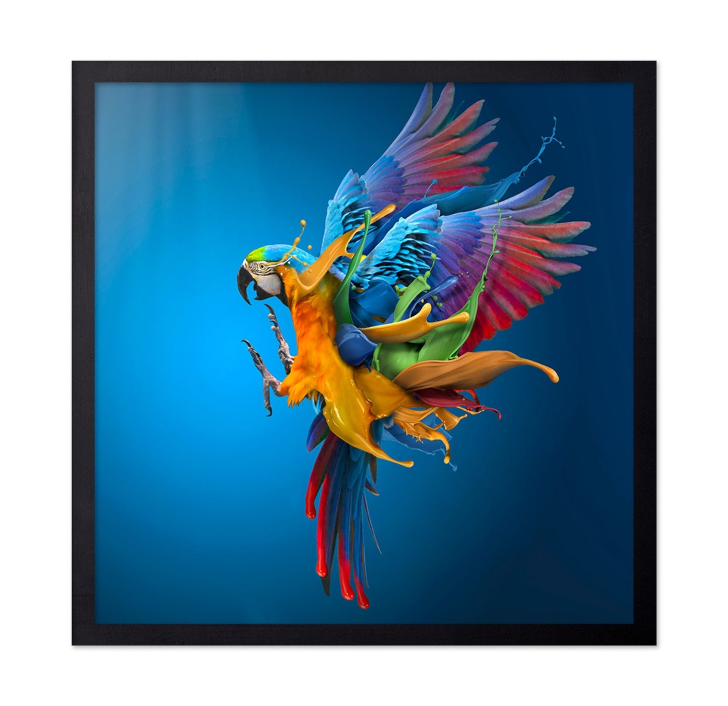 Color Splash Parrot