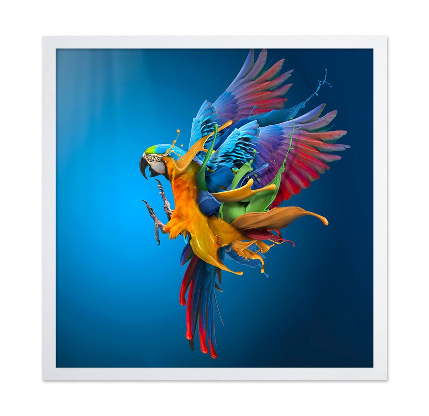 Color Splash Parrot