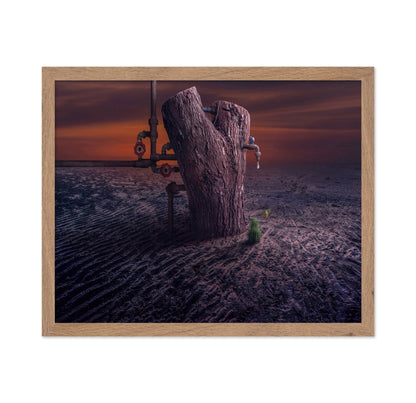 Tree Faucet Surreal Print