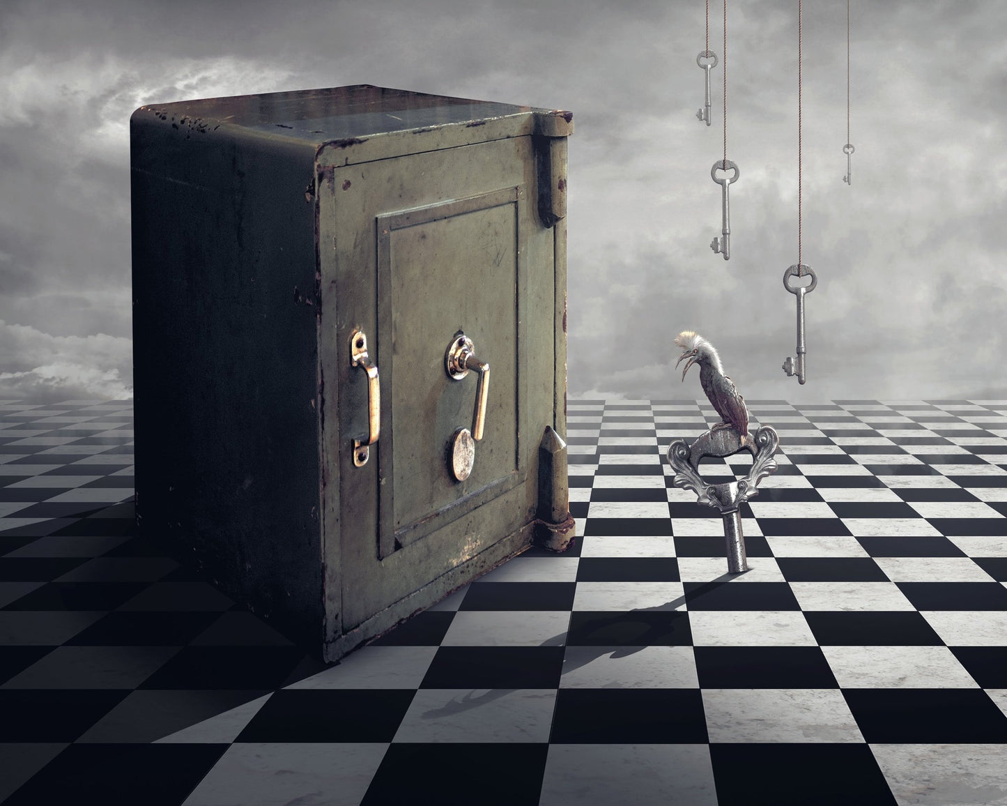 Floating Keys Surreal