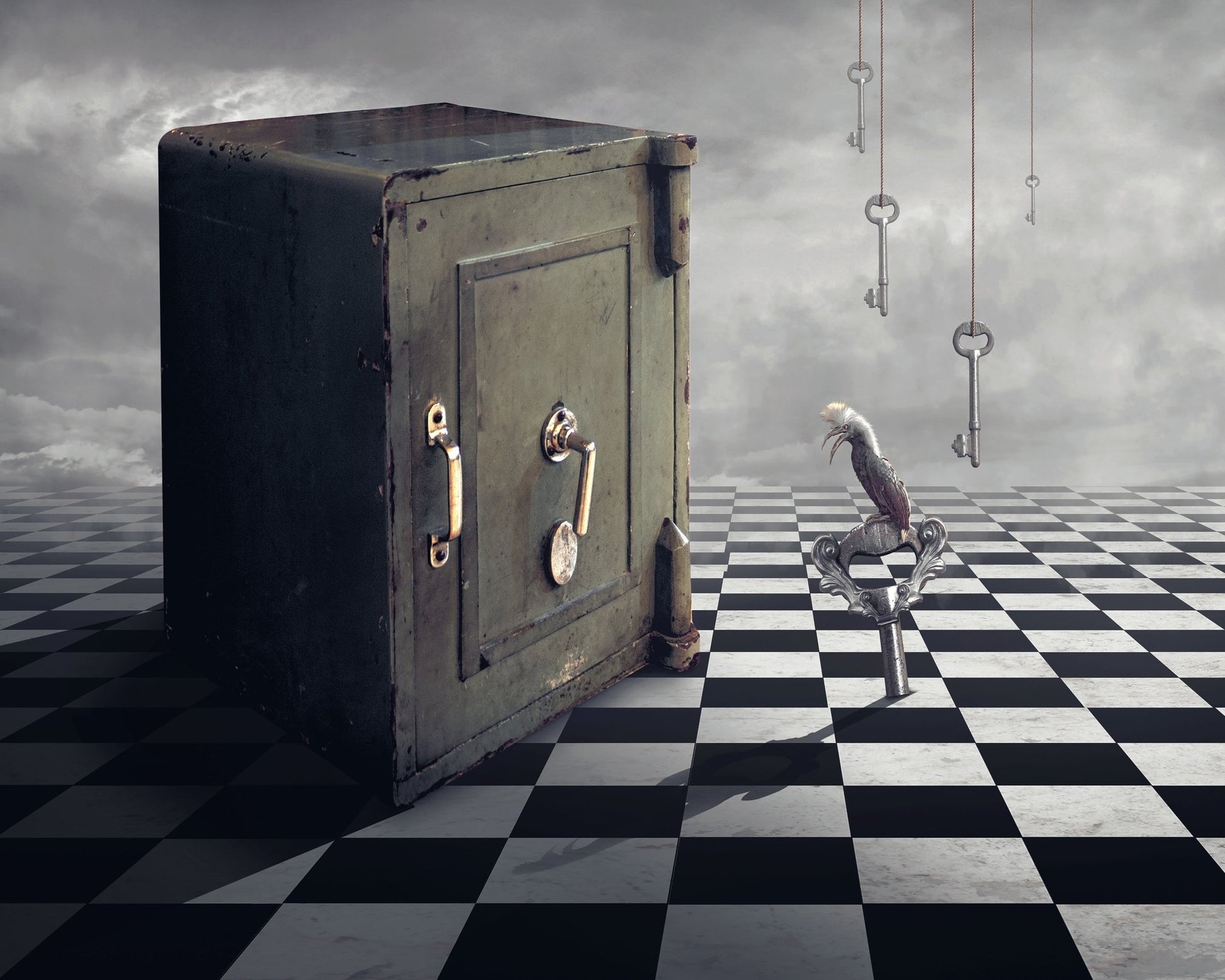 Floating Keys Surreal