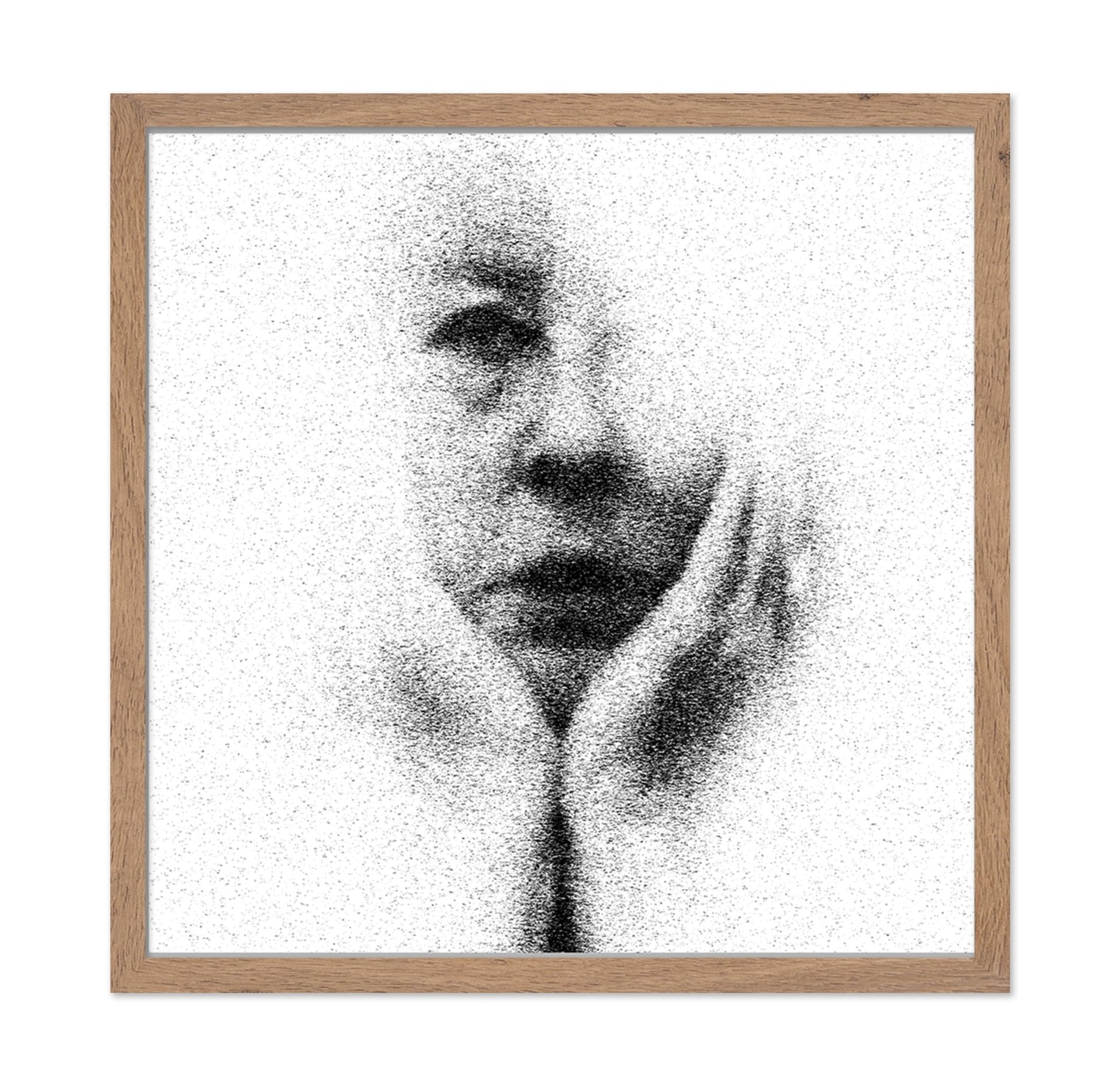 Fading Figure Portrait