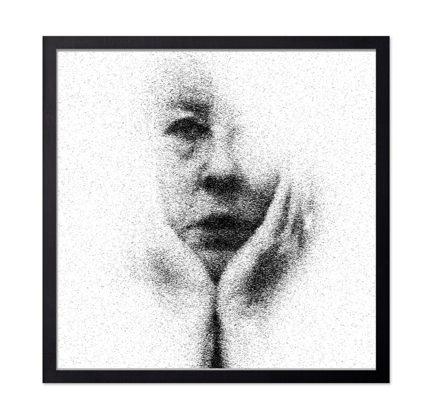 Fading Figure Portrait