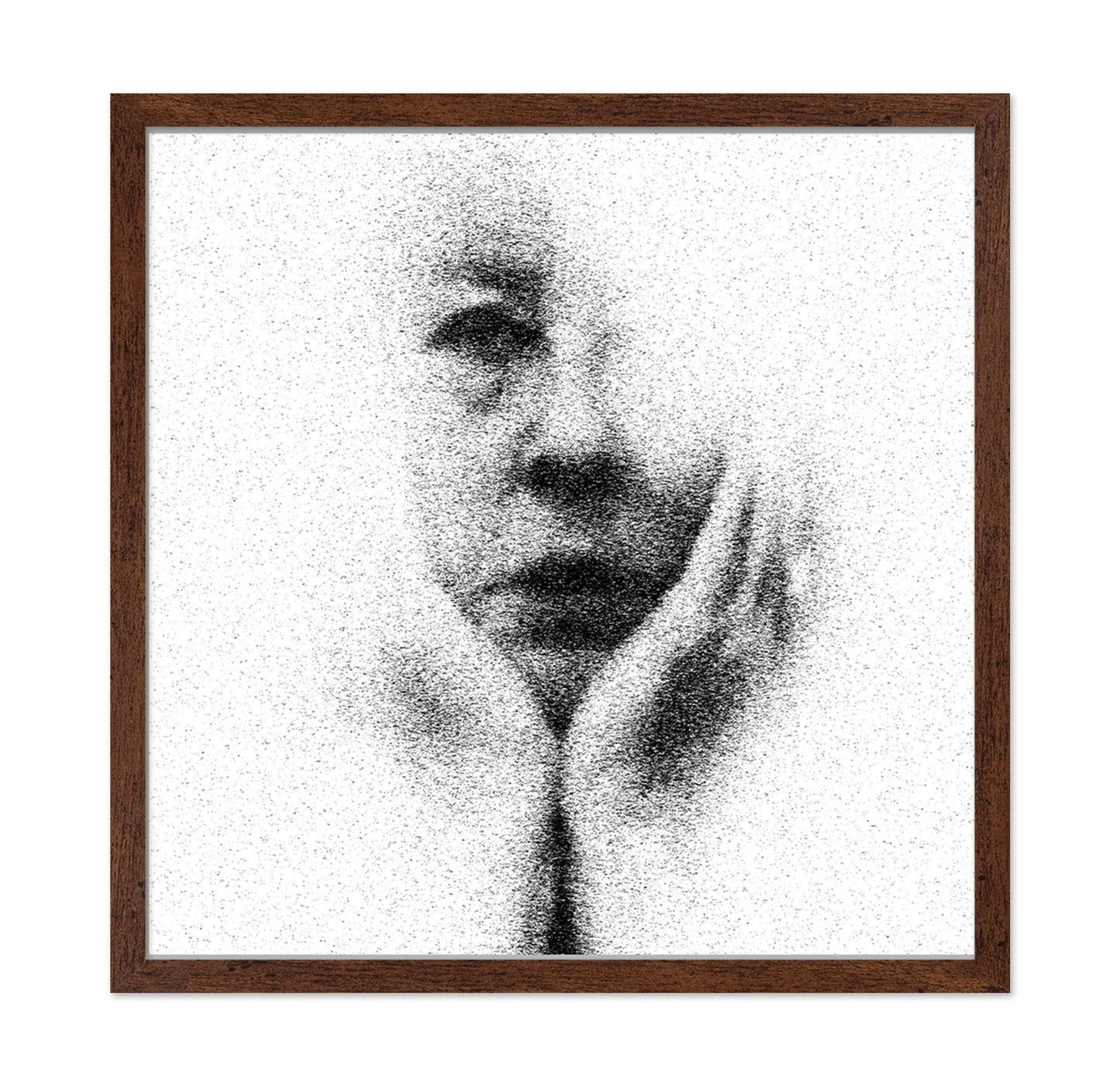 Fading Figure Portrait