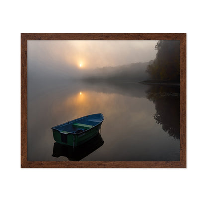Misty Lake Boat