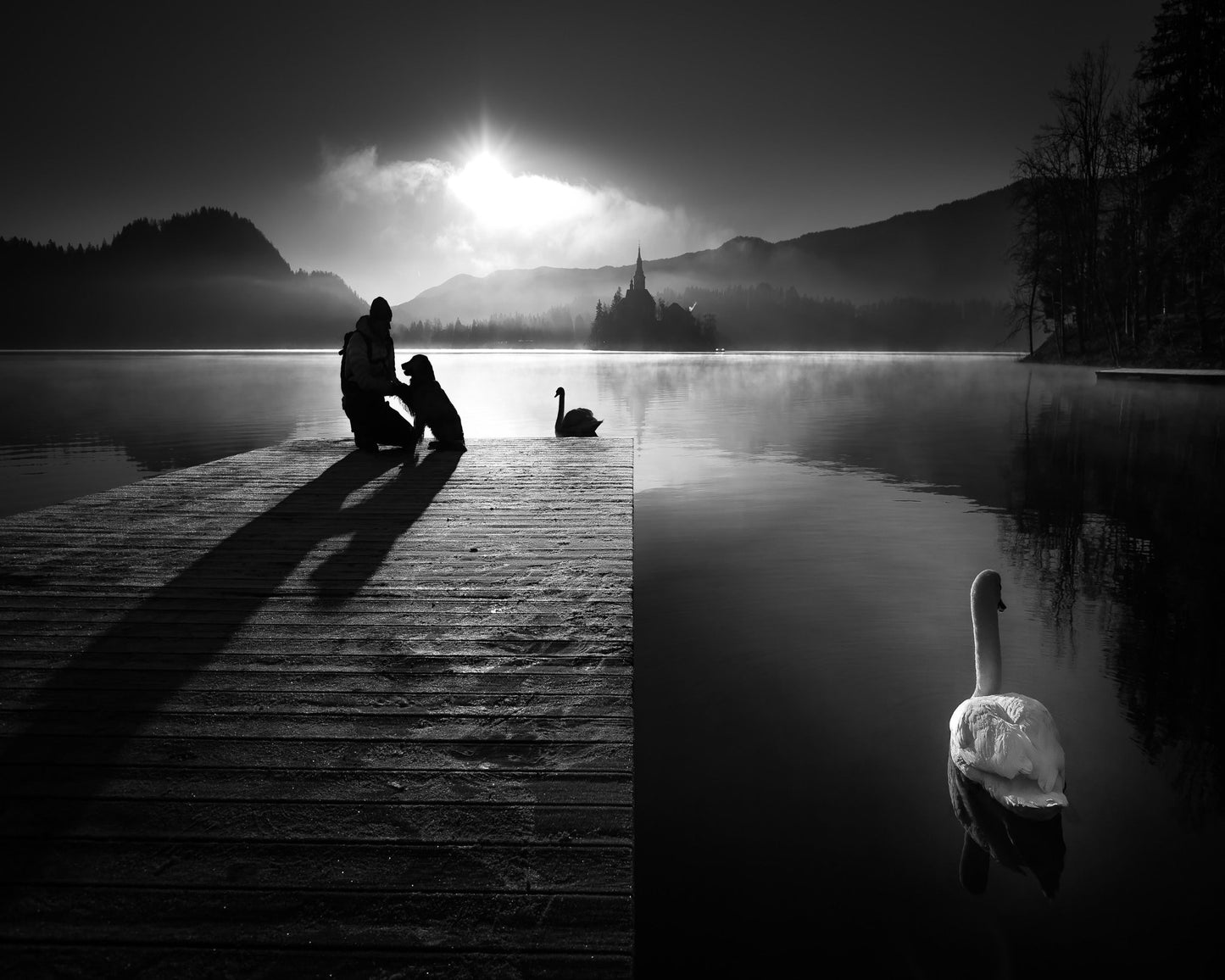 Lakeside Quiet Moment No1