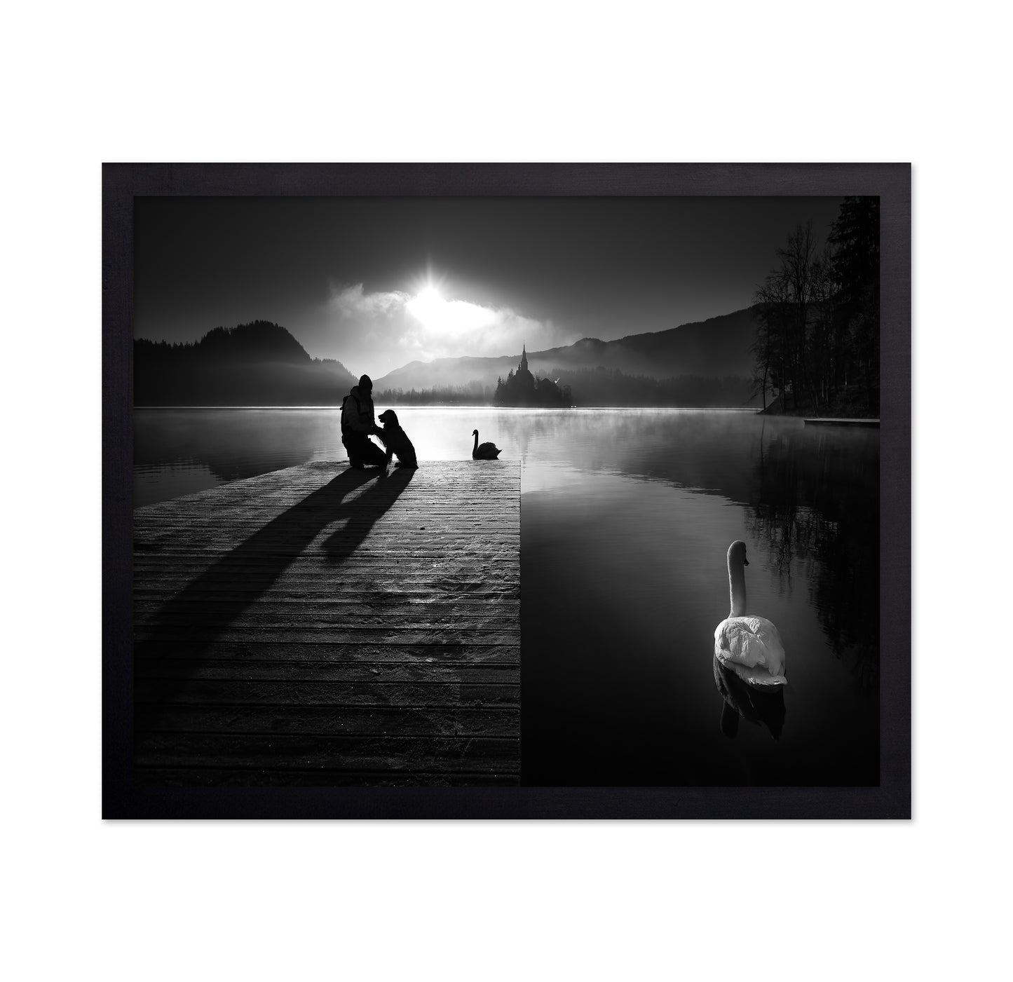 Lakeside Quiet Moment No1