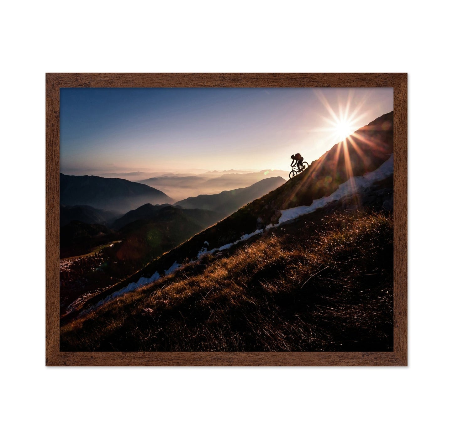 Sunset Ridge Cyclist