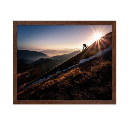 Sunset Ridge Cyclist