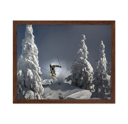 Snow Jump Skier