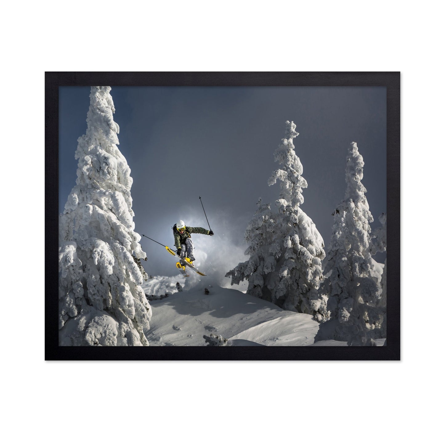 Snow Jump Skier