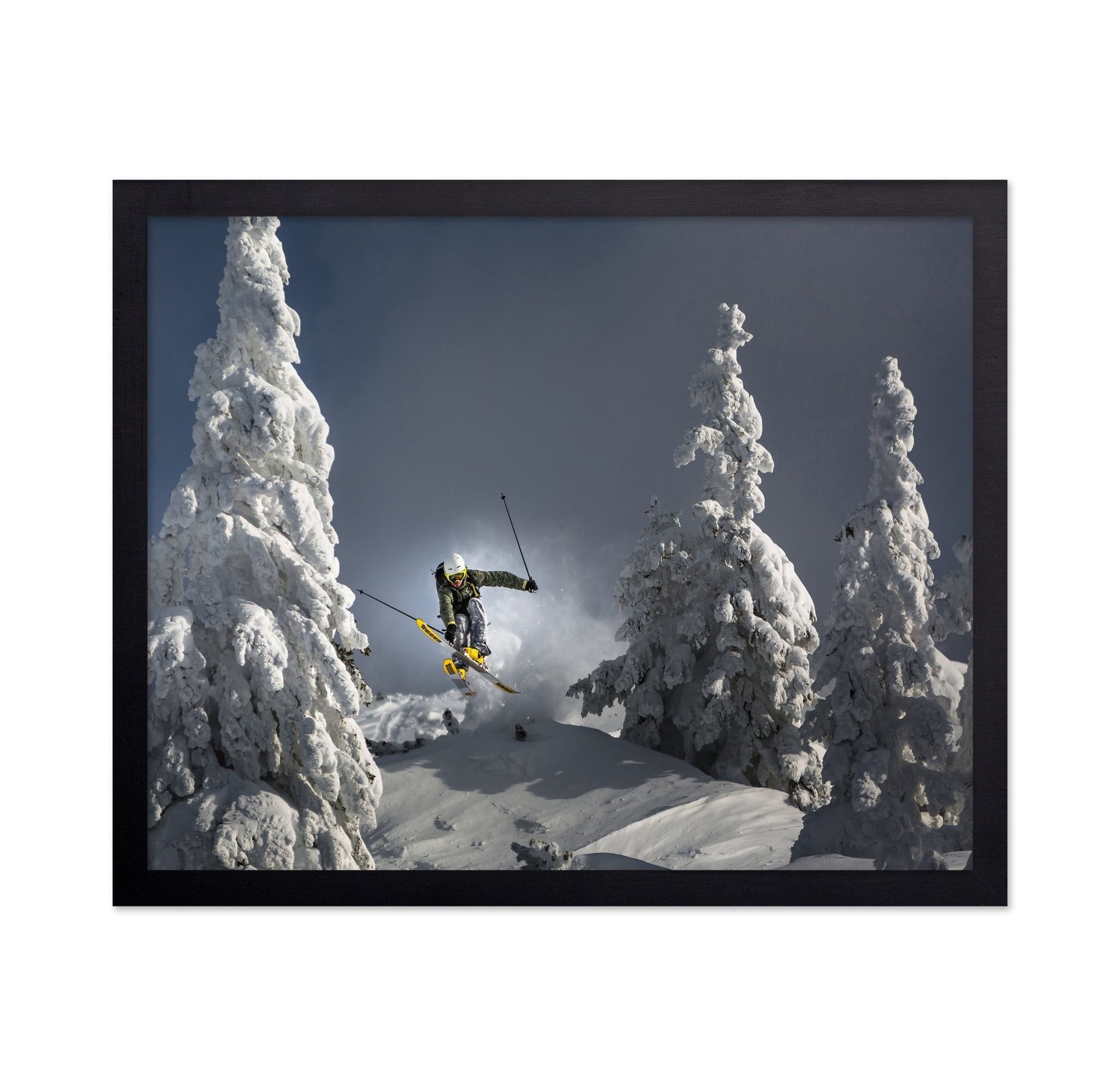 Snow Jump Skier