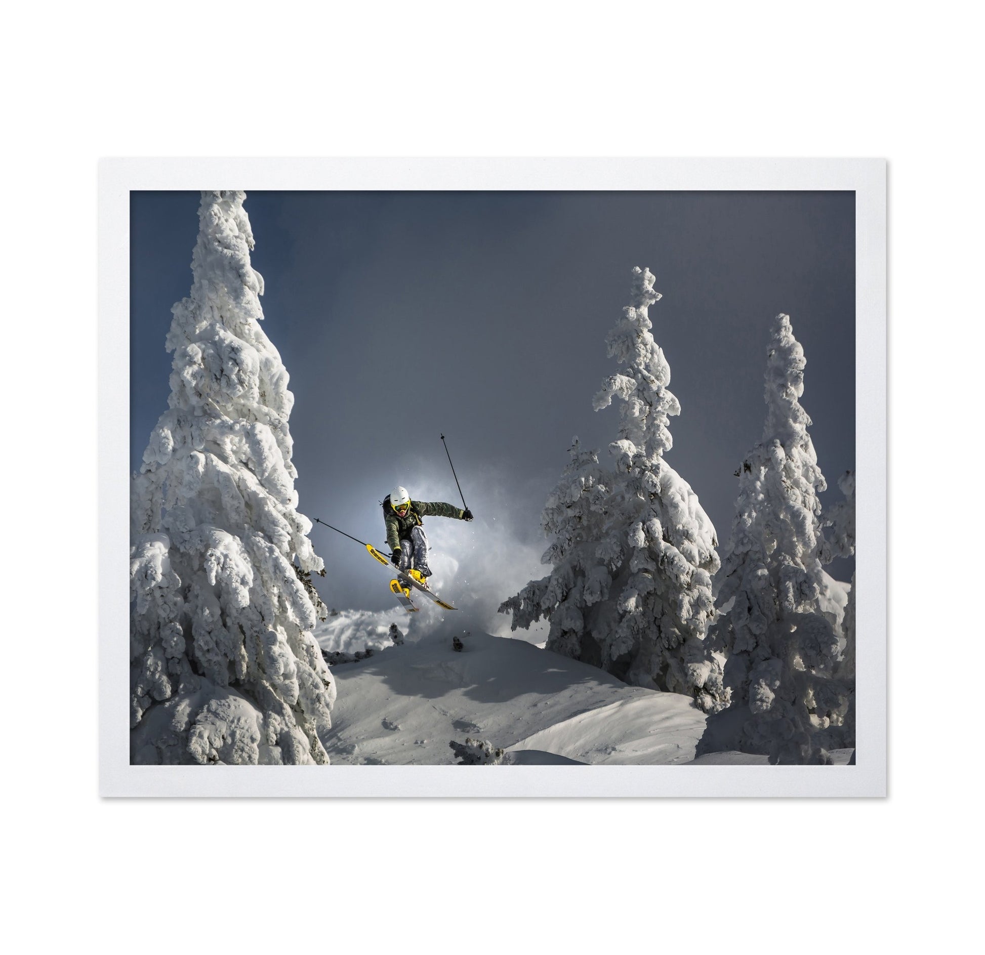 Snow Jump Skier