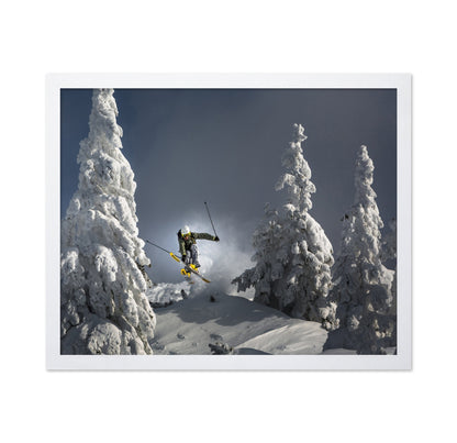 Snow Jump Skier