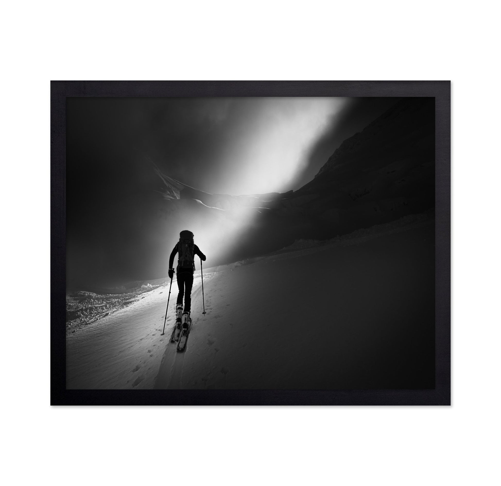 Lone Snow Climber