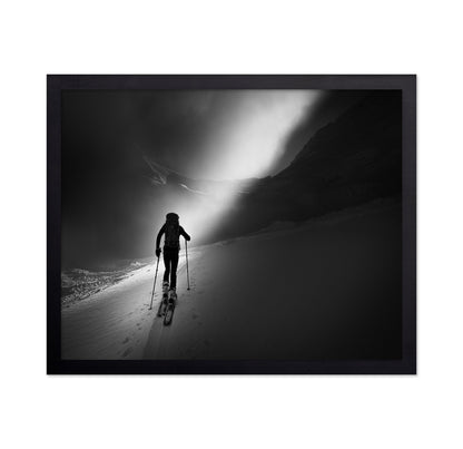 Lone Snow Climber