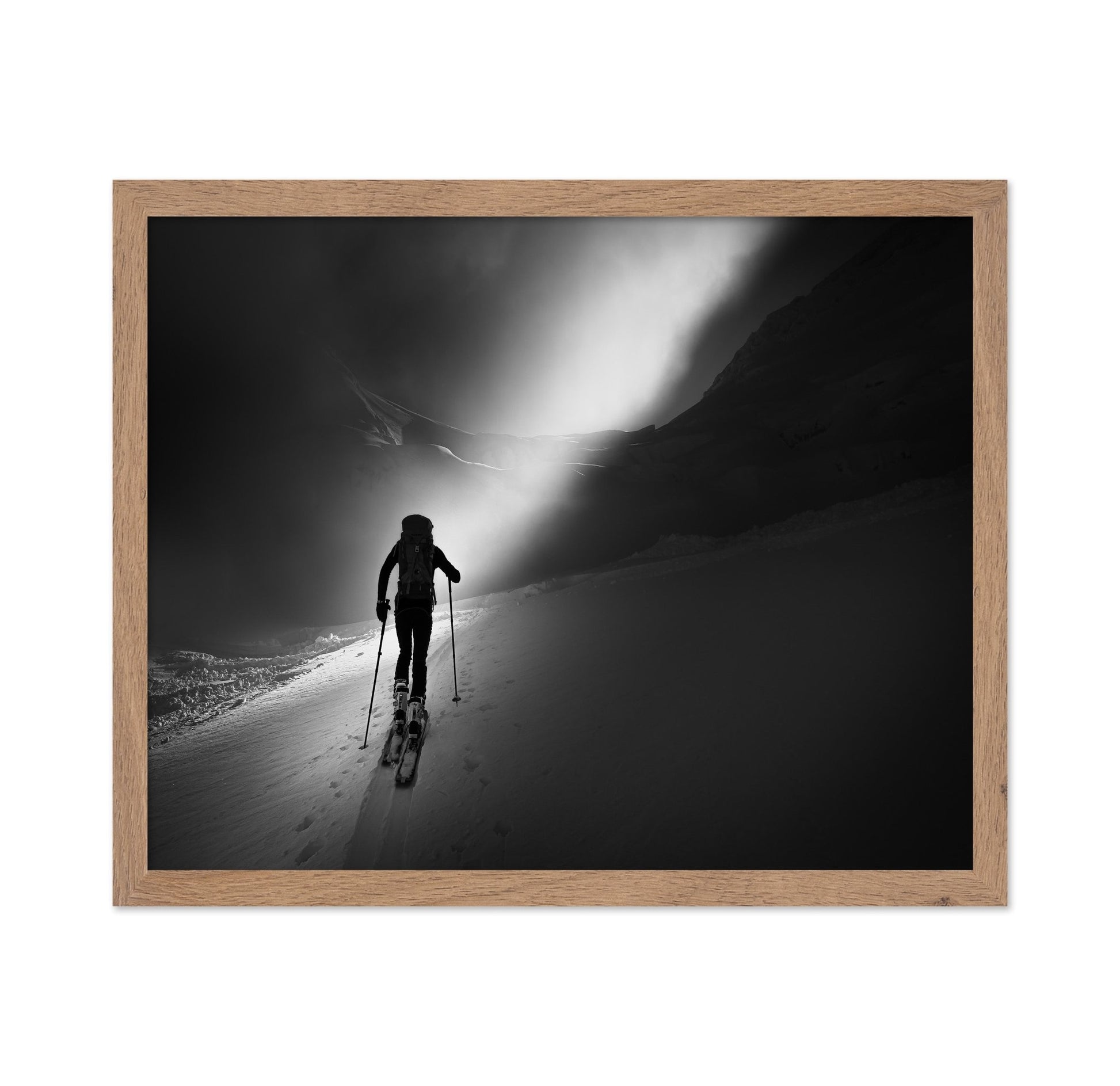 Lone Snow Climber