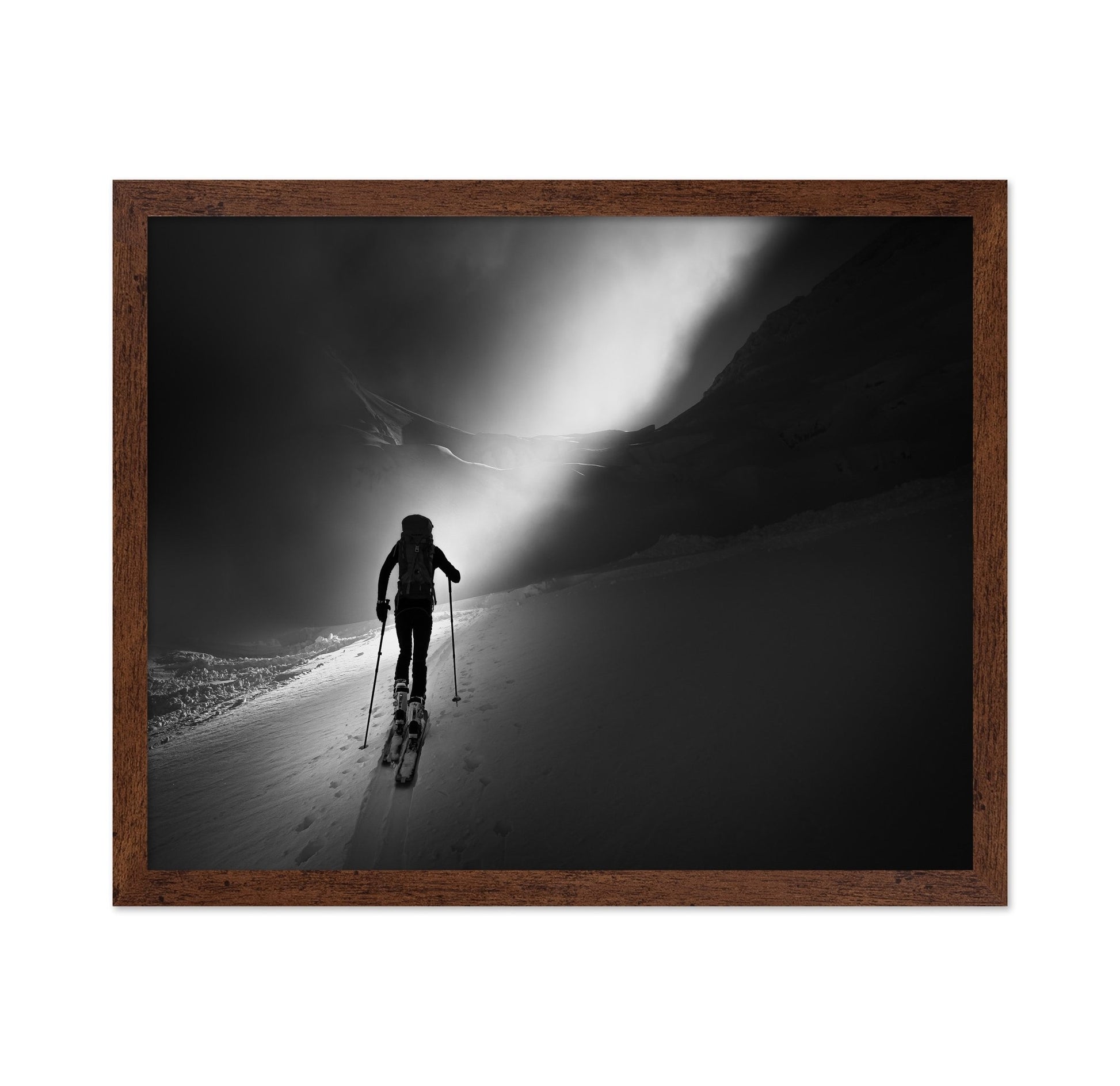 Lone Snow Climber