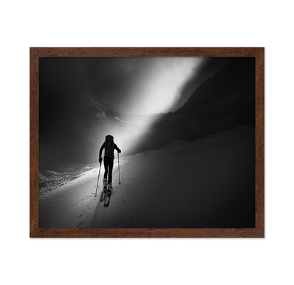 Lone Snow Climber