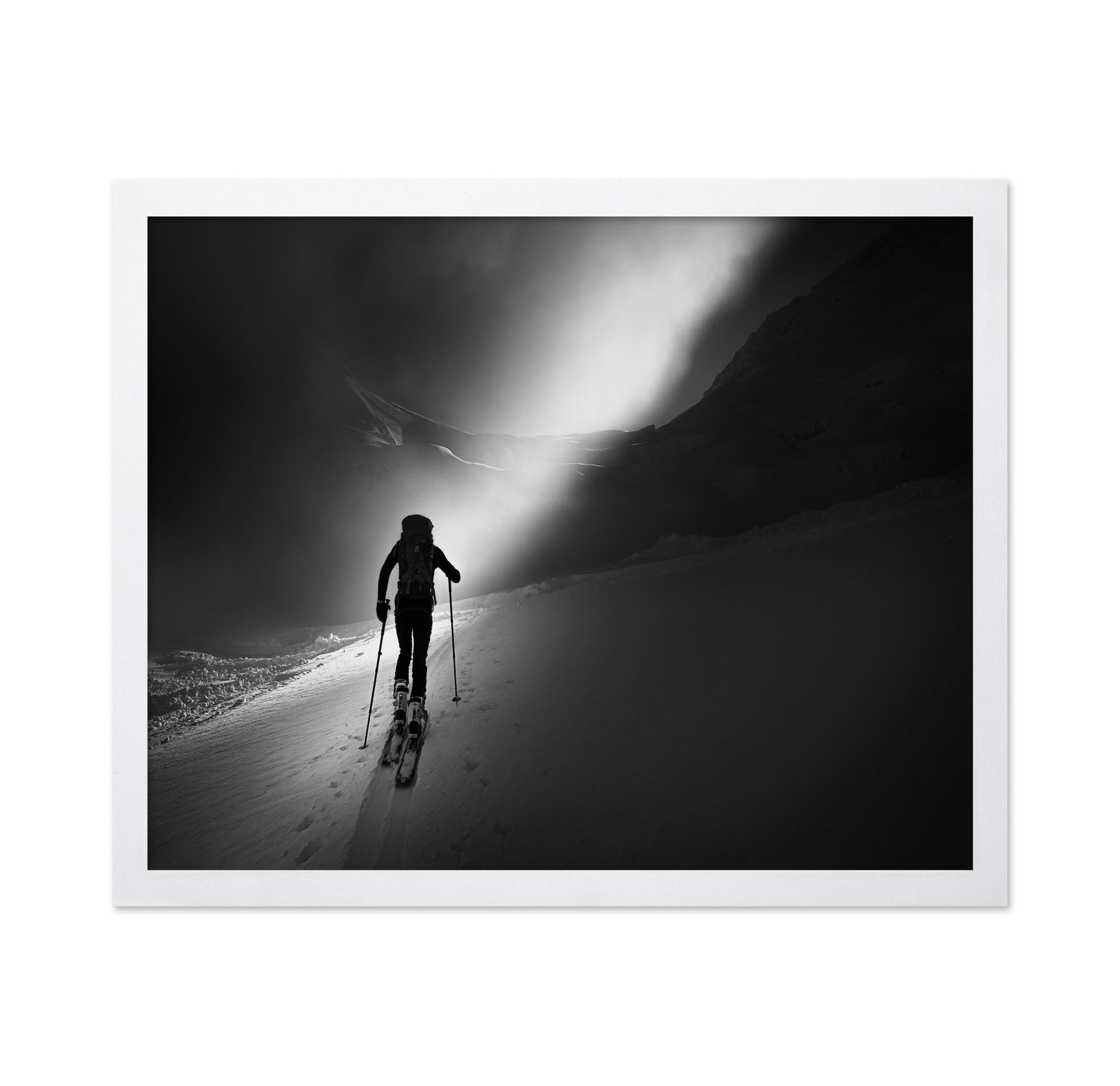 Lone Snow Climber