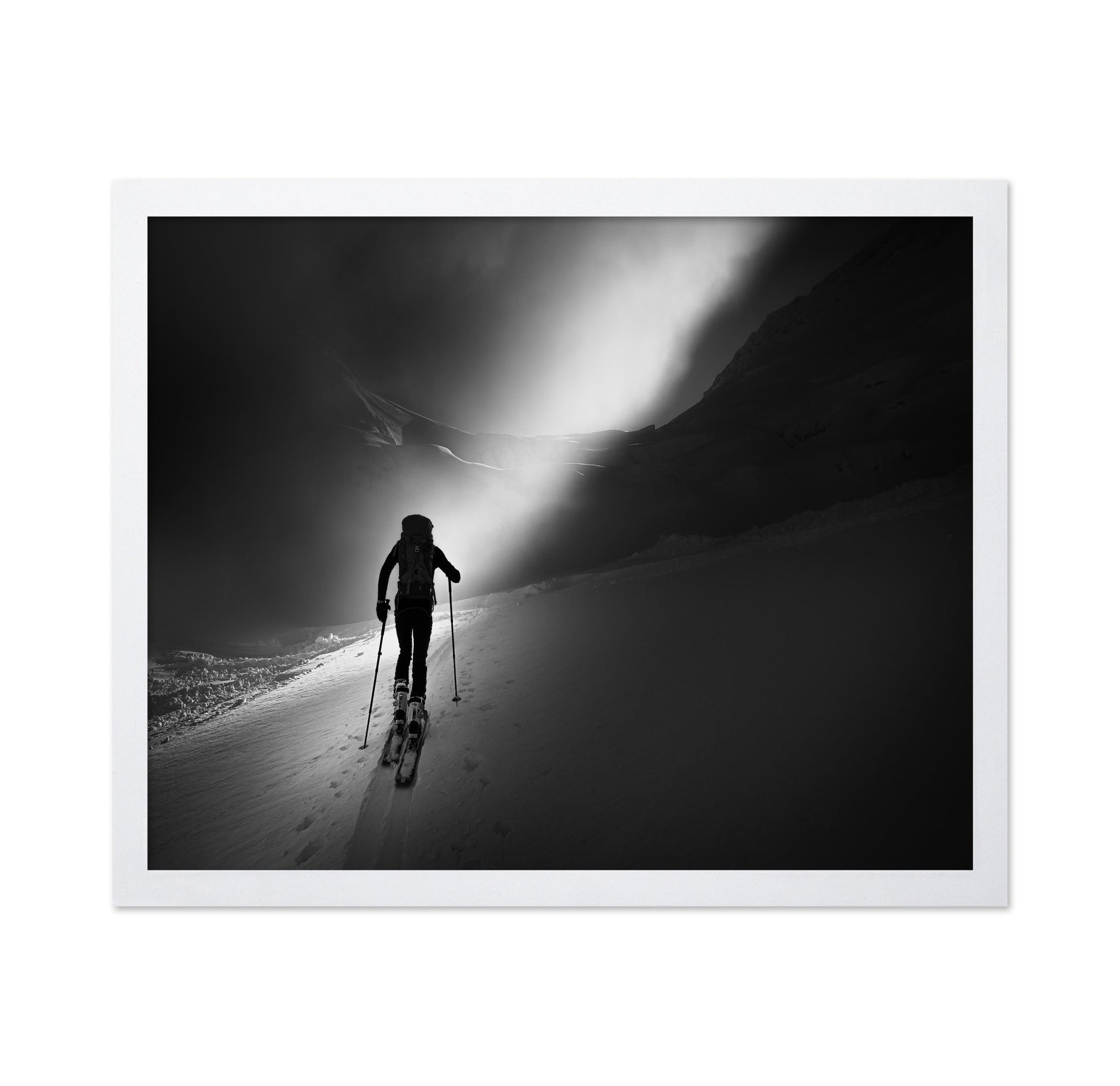 Lone Snow Climber