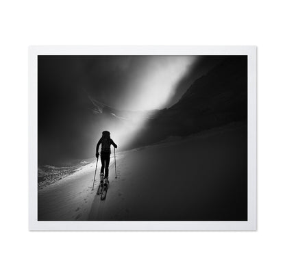 Lone Snow Climber