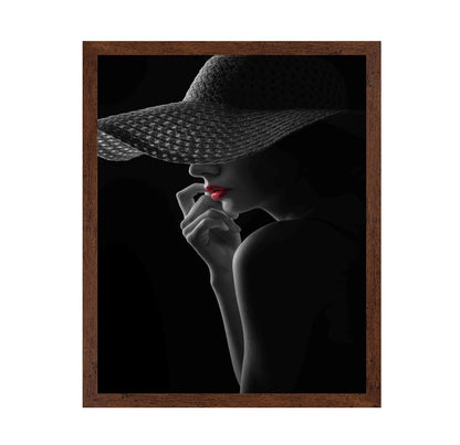 Red Lips Silhouette