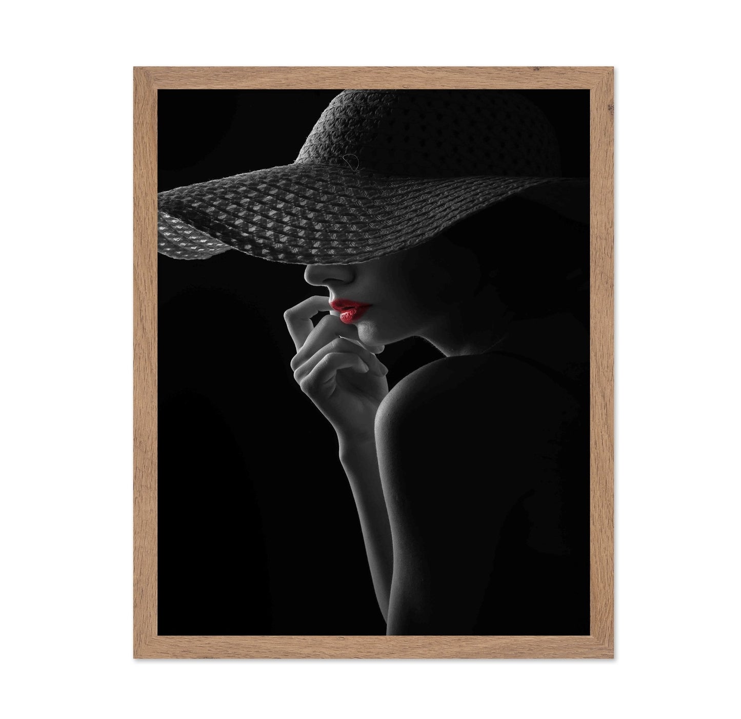 Red Lips Silhouette