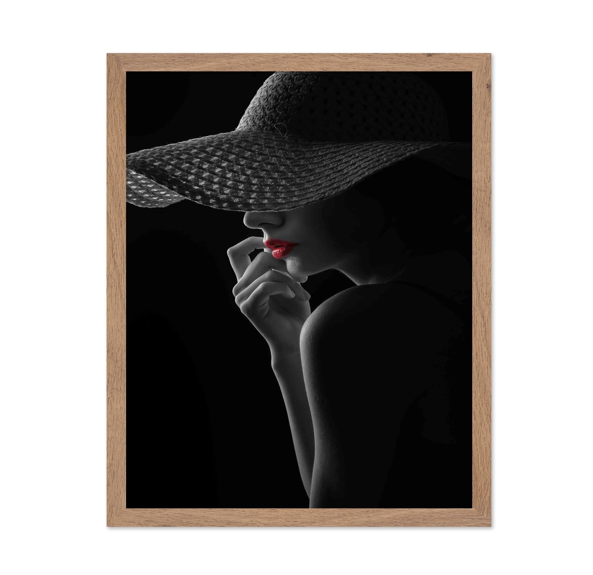 Red Lips Silhouette