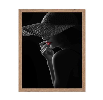 Red Lips Silhouette