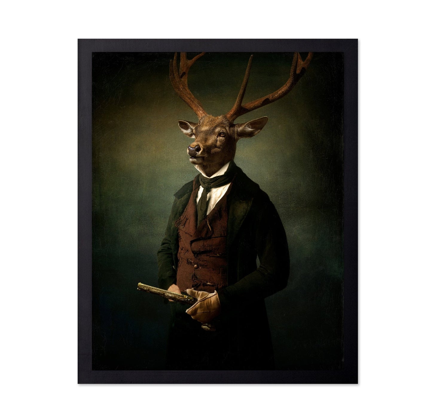 Gentle Stag Portrait