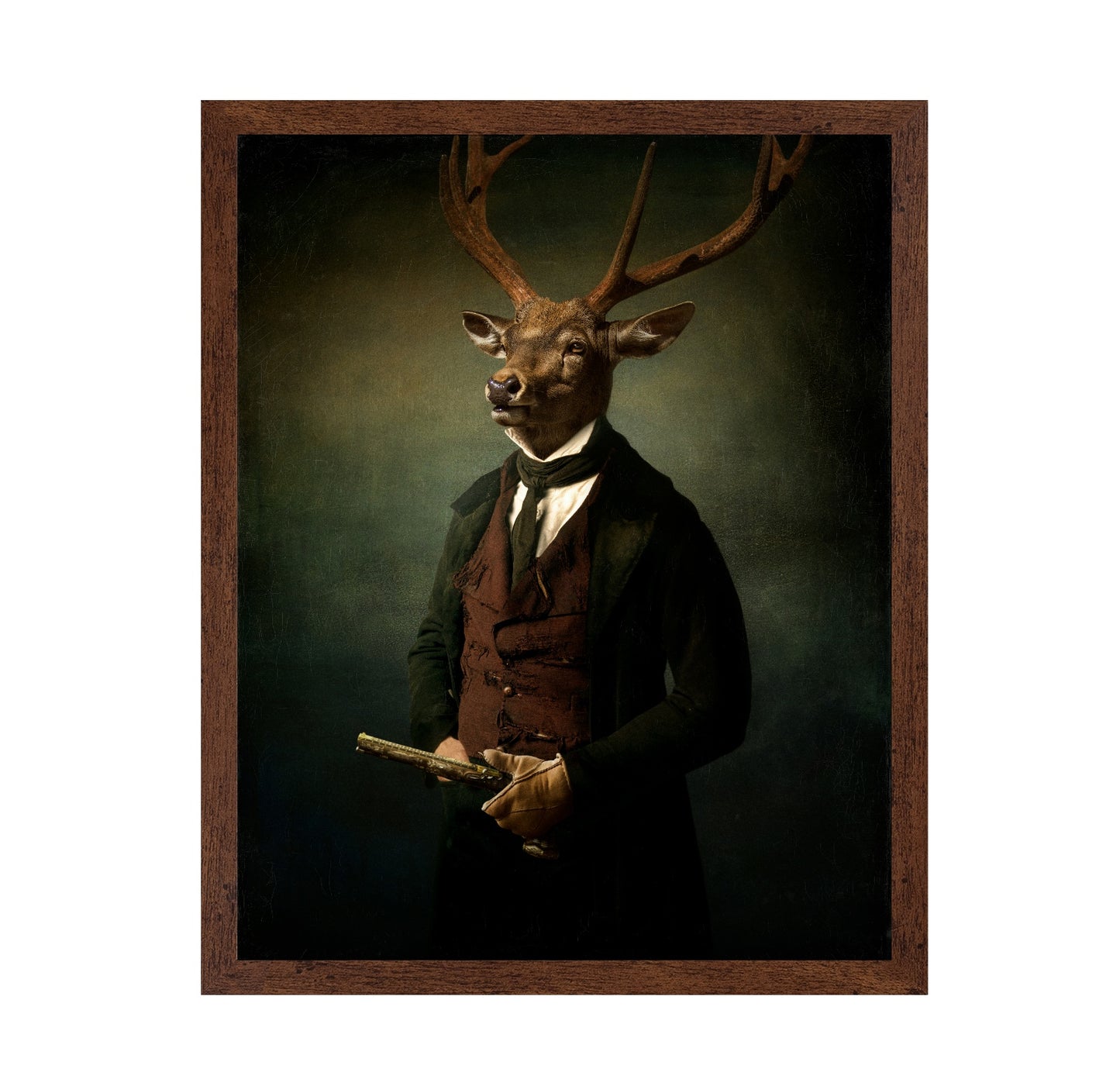 Gentle Stag Portrait