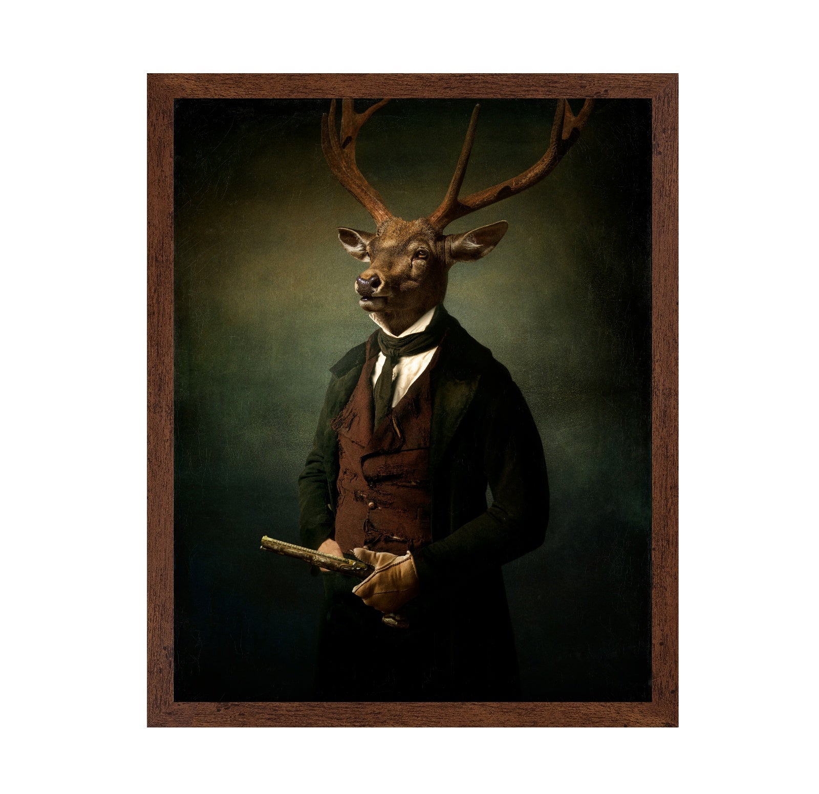 Gentle Stag Portrait