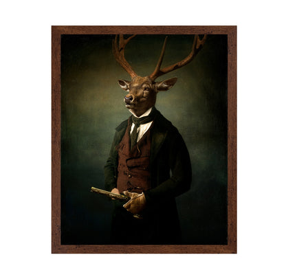 Gentle Stag Portrait