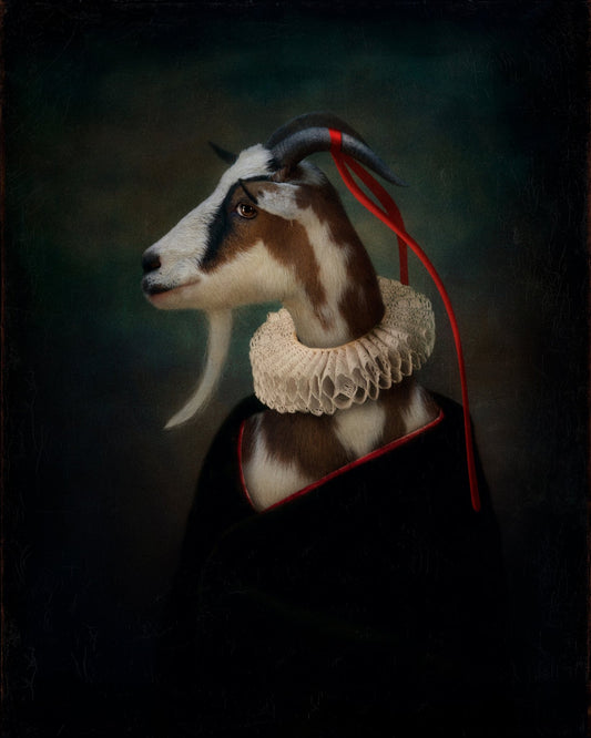 Noble Goat Portrait