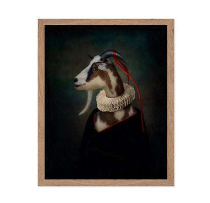 Noble Goat Portrait